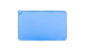 Αδιάβροχο Σιλικονένιο Πατάκι Φαγητού Γάτας με Ανυψωμένες Άκρες – Υπόστρωμα για Μπολ Κατοικιδίου